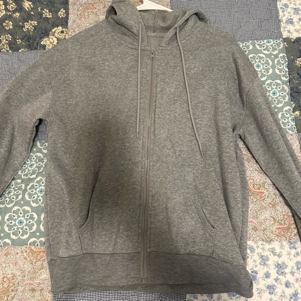Grey Zip up